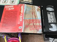 Nightmare blood vhs for sale  Delivered anywhere in UK