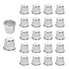 20 Sewing Thimbles Metal Finger Protectors, Shield for sale  Delivered anywhere in UK