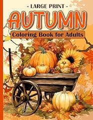 Large print autumn for sale  Delivered anywhere in USA 