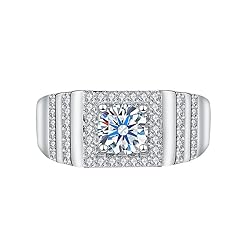 Moissanite diamond ring for sale  Delivered anywhere in UK