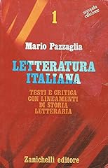 Letteratura italiana testi usato  Spedito ovunque in Italia 
