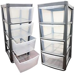 Silver large storage for sale  Delivered anywhere in UK