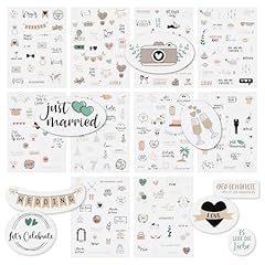 Craftwerk hochzeit sticker gebraucht kaufen  Wird an jeden Ort in Deutschland