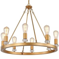 Yhyai lampadario ruota usato  Spedito ovunque in Italia 