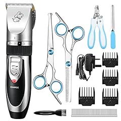 Dog Clippers, Cordless Pet Clippers Low Noise Dog Hair for sale  Delivered anywhere in UK