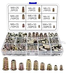 Gewindeeinsatz Holz Einschraubmutter M4 M5 M6 M8 Innensechskantmuttern gebraucht kaufen  Wird an jeden Ort in Deutschland