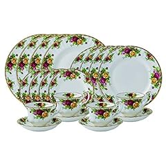 Royal Albert Old Country Roses 20-Piece Dinnerware,, used for sale  Delivered anywhere in Canada
