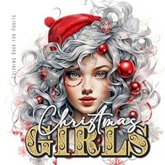 Christmas girls coloring for sale  Delivered anywhere in UK