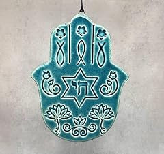 Amulette hamsa céramique d'occasion  Livré partout en France