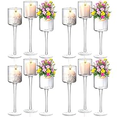 Pcs glass candle for sale  Delivered anywhere in USA 