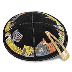 Kippha jewish leather for sale  Delivered anywhere in UK