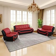Sienwiey leather sofa for sale  Delivered anywhere in USA 