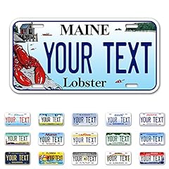 Inkmyplate personalized maine for sale  Delivered anywhere in USA 