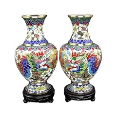Cloisonne craft vase for sale  Delivered anywhere in UK