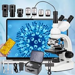 Trinocular microscope compound for sale  Delivered anywhere in UK