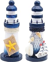 Wooden lighthouse ornaments for sale  Delivered anywhere in UK