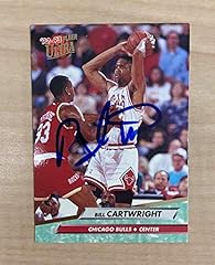 BILL CARTWRIGHT CHICAGO BULLS SIGNED AUTOGRAPHED 92-93 for sale  Delivered anywhere in USA 