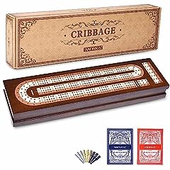 Amerous wooden cribbage for sale  Delivered anywhere in UK