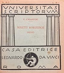 Sonetti romaneschi inediti usato  Spedito ovunque in Italia 