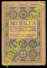 Ars italica. rivista usato  Spedito ovunque in Italia 