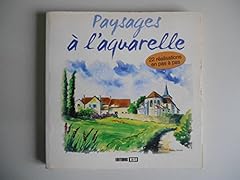 Paysages aquarelle d'occasion  Livré partout en France