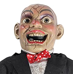 Funny Comedian CREEPY CHARLIE DOLL Haunted House Dummy Horror Movie Prop-SPEAKS for sale  Delivered anywhere in Canada
