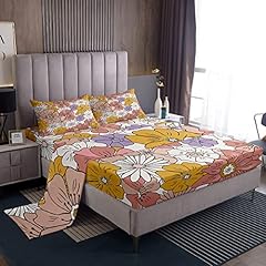 Groovy flower sheets for sale  Delivered anywhere in USA 