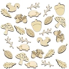 100pcs autumn wooden for sale  Delivered anywhere in UK