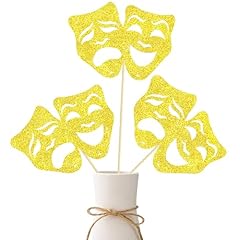 Theatrical mask centerpiece for sale  Delivered anywhere in USA 