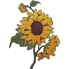 Sunflower embroidered iron for sale  Delivered anywhere in UK
