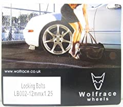 Wolfrace locking wheel for sale  Delivered anywhere in UK