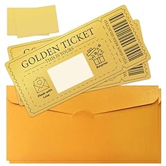 Pcs golden ticket for sale  Delivered anywhere in UK