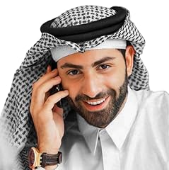Men arab shemagh for sale  Delivered anywhere in UK