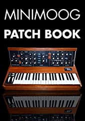 Minimoog patch book usato  Spedito ovunque in Italia 