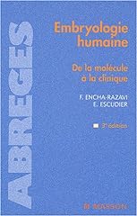 Embryologie humaine molécule d'occasion  Livré partout en Belgiqu