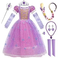 Vestito rapunzel bambina usato  Spedito ovunque in Italia 