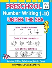 Preschool number writing for sale  Delivered anywhere in USA 