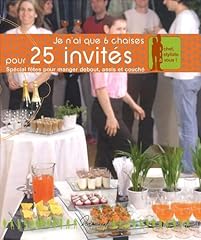 Chaises 25 invités d'occasion  Livré partout en Belgiqu