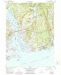 Connecticut maps 1958 for sale  Delivered anywhere in USA 