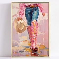 Pink canvas wall for sale  Delivered anywhere in USA 