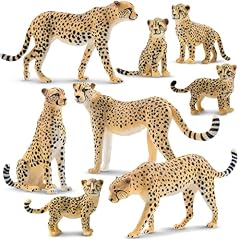 Toymany 8pcs cheetah for sale  Delivered anywhere in UK