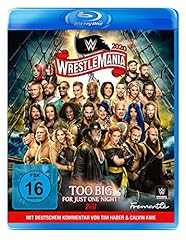 Wwe wrestlemania blu gebraucht kaufen  Wird an jeden Ort in Deutschland