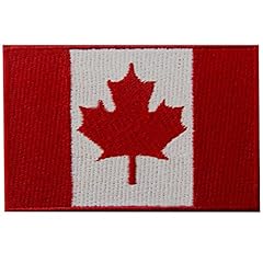 Canada flag embroidered for sale  Delivered anywhere in UK