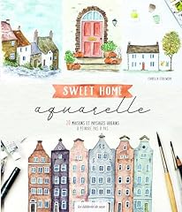 Sweet home aquarelle d'occasion  Livré partout en Belgiqu