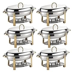 Oval chafing dish for sale  Delivered anywhere in UK