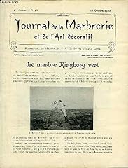 Journal marbrerie art d'occasion  Livré partout en France