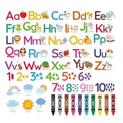 Abc alphabet stickers for sale  Delivered anywhere in UK