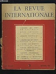 Revue internationale affaire d'occasion  Livré partout en France