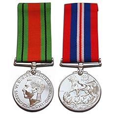 Used, 1939-45 War Medal + Defence Medal Full Size Set WW2 for sale  Delivered anywhere in UK