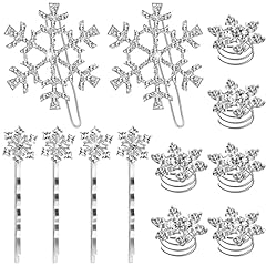 Pcs snowflake hair for sale  Delivered anywhere in UK